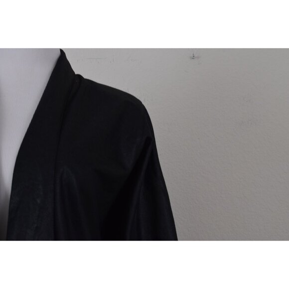 Vintage Black Polyester 2‎ pc Skirt + Jacket Set - Picture 10 of 10